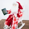 Discount Decorator's Warehouse 16” Bedtime Sitting Santa In Pajamas