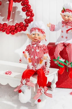 Best Decorator's Warehouse 30" Bendable Candy Elf Ornament