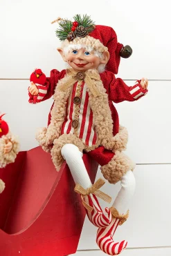 Clearance Decorator's Warehouse 17" Bendable Winter Song Elf