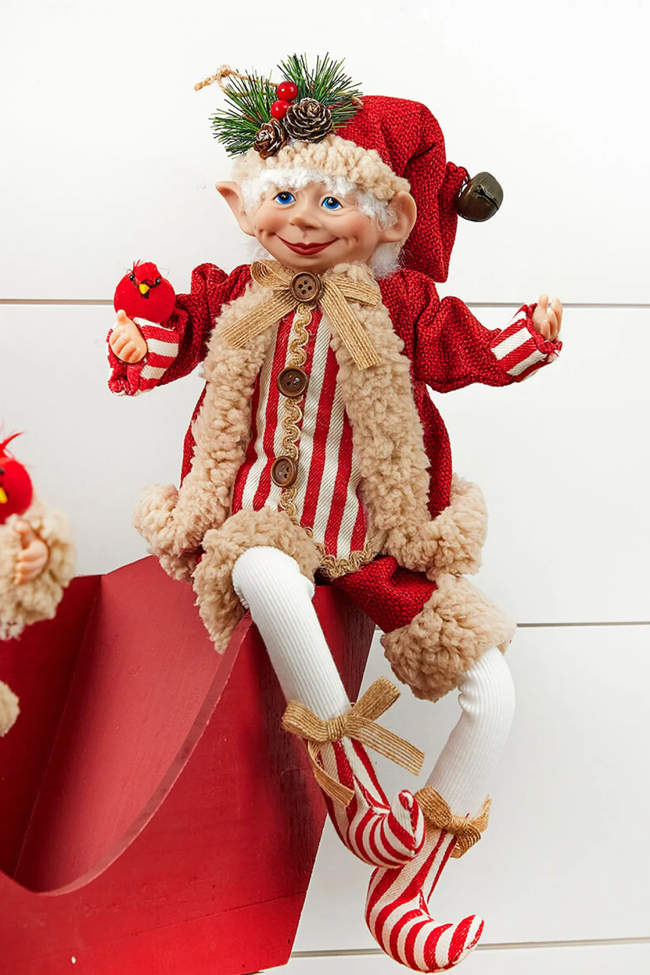 Clearance Decorator's Warehouse 17" Bendable Winter Song Elf