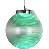 Decorator's Warehouse 12" Borealis Ball Lighted LED - Green