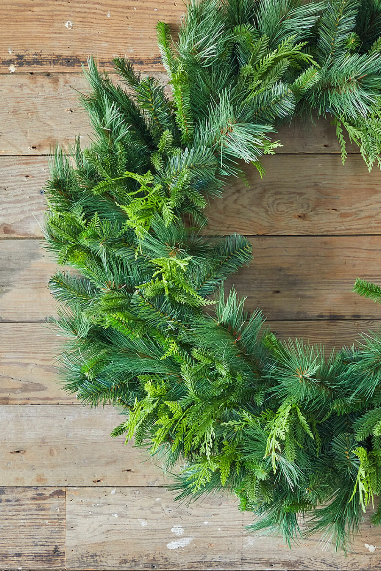Sale Decorator's Warehouse 36" Bristle Pine With Natural Touch Evergreen Wreath