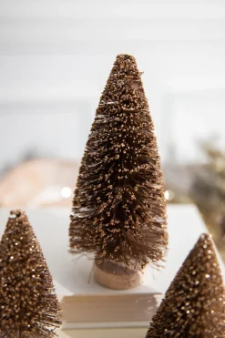 Discount Decorator's Warehouse 6” Champagne Bottle Brush Tree