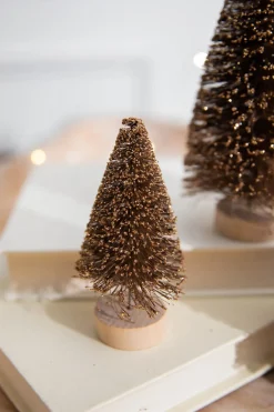 Discount Decorator's Warehouse 4” Champagne Bottle Brush Tree