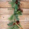Hot Decorator's Warehouse 6’ Christmas Pine & Antler Garland