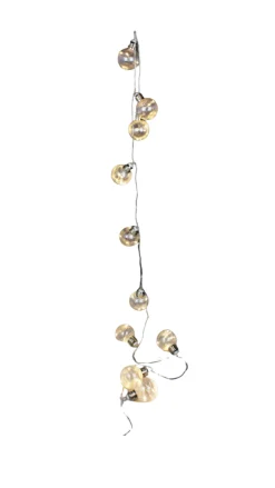 Outlet Decorator's Warehouse 6 Cm X 6.5' Plastic Ball LED Garland - Warm White