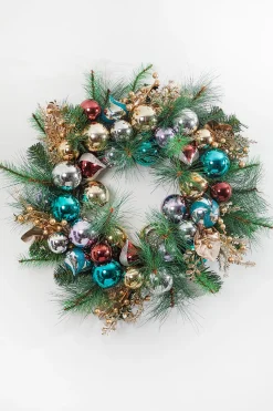 Clearance Decorator's Warehouse 24" Elegant Mixed Wreath