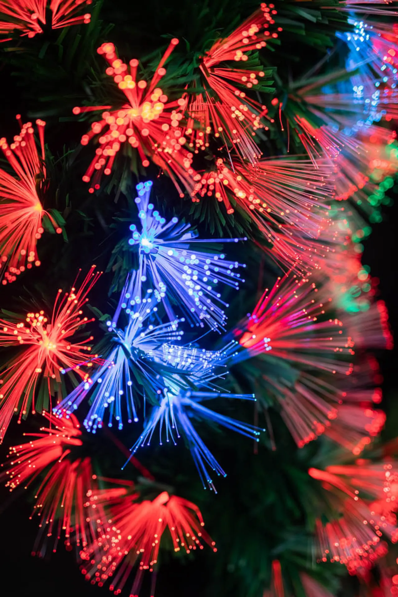 Online Decorator's Warehouse 24" Fiber Optic Wreath - Multicolor