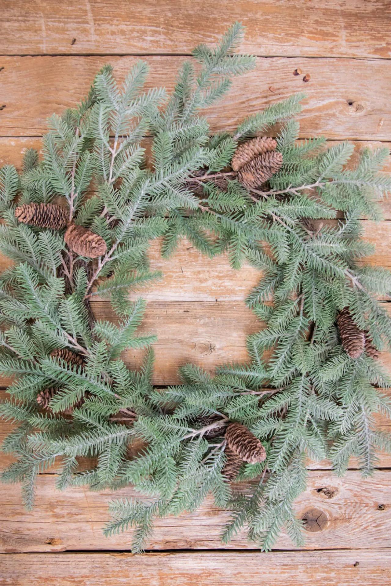 Sale Decorator's Warehouse 24” Fir Pine Wreath With Cones