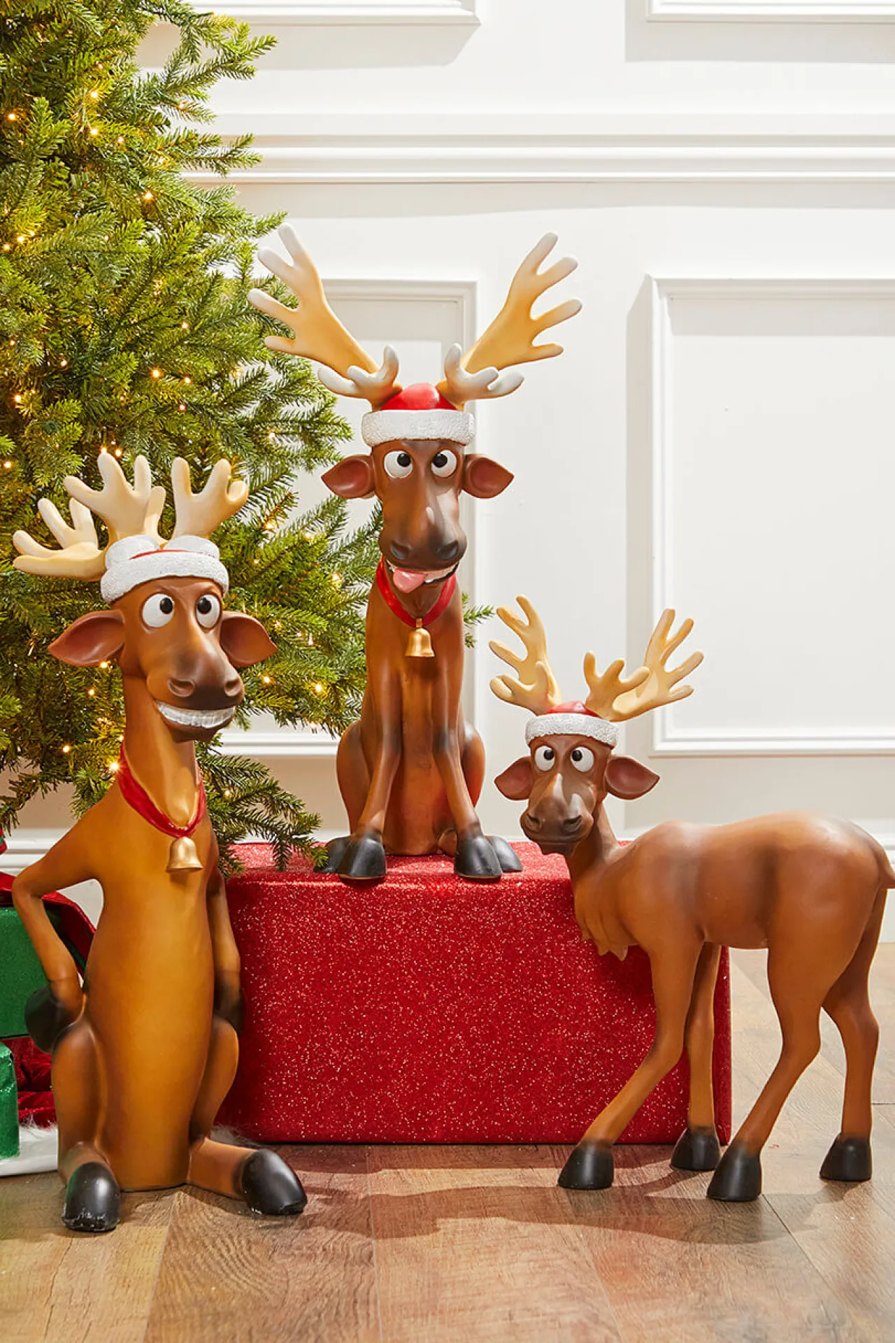 Best Decorator's Warehouse 20" Funny Reindeer - Standing