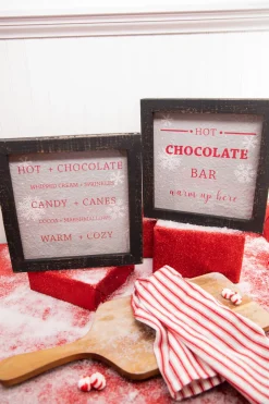 Clearance Decorator's Warehouse 12” Hot Chocolate Wall Decor