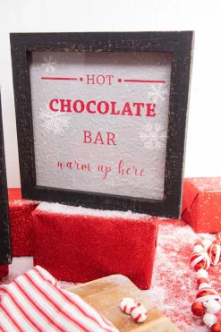 Clearance Decorator's Warehouse 12” Hot Chocolate Wall Decor