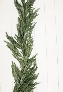 New Decorator's Warehouse 48” Iced Garden Norfolk Pine Garland
