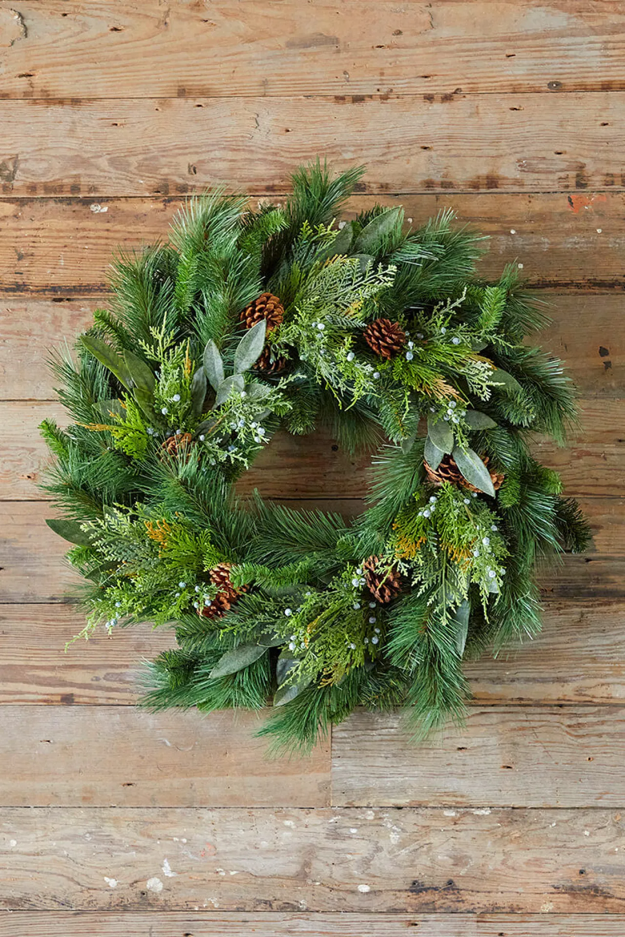 Sale Decorator's Warehouse 30" Juniper/Cedar Mix Pine/Bayleaf And Pinecone Wreath