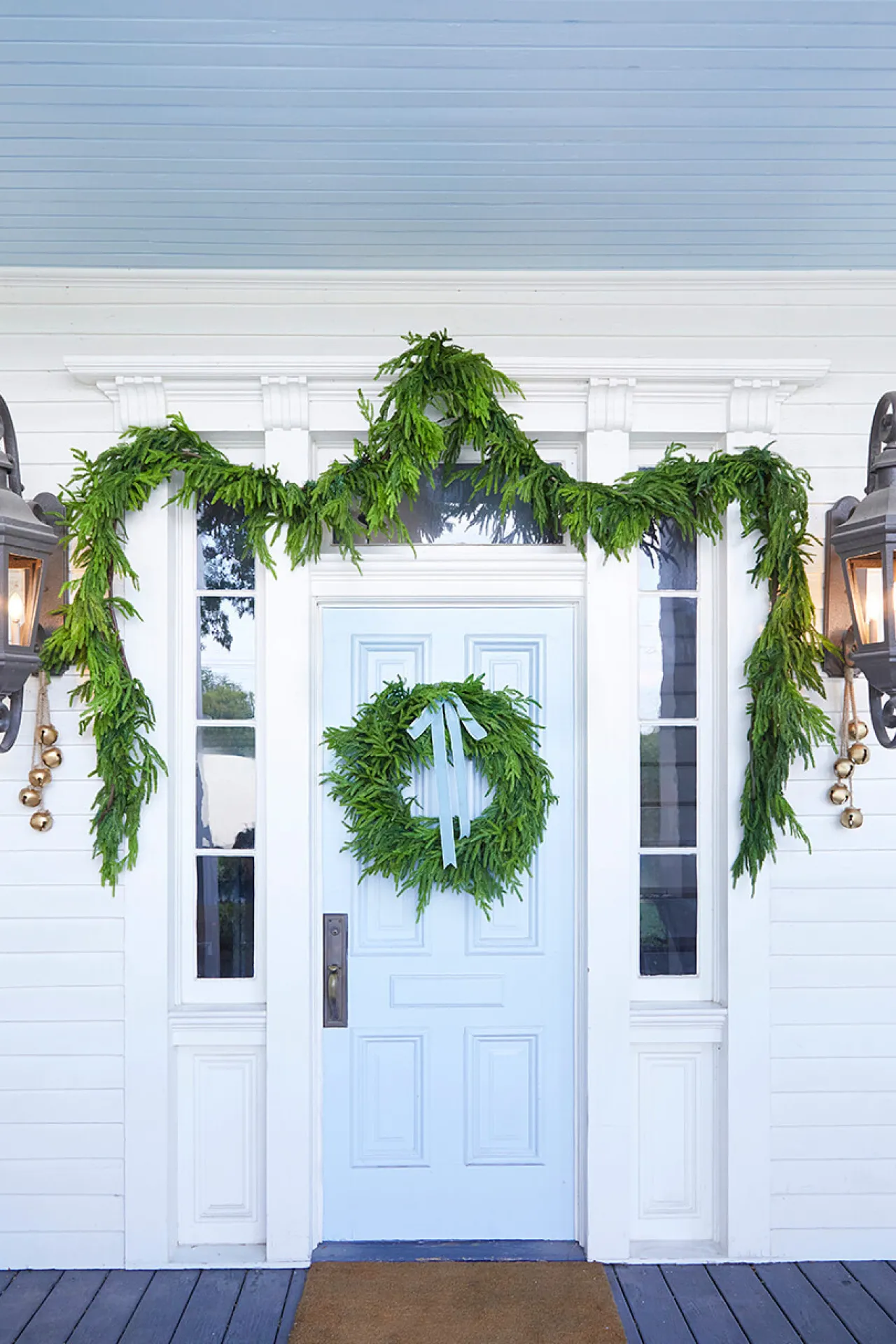 Sale Decorator's Warehouse 30" Just Cut Real Touch Norfolk Pine Wreath