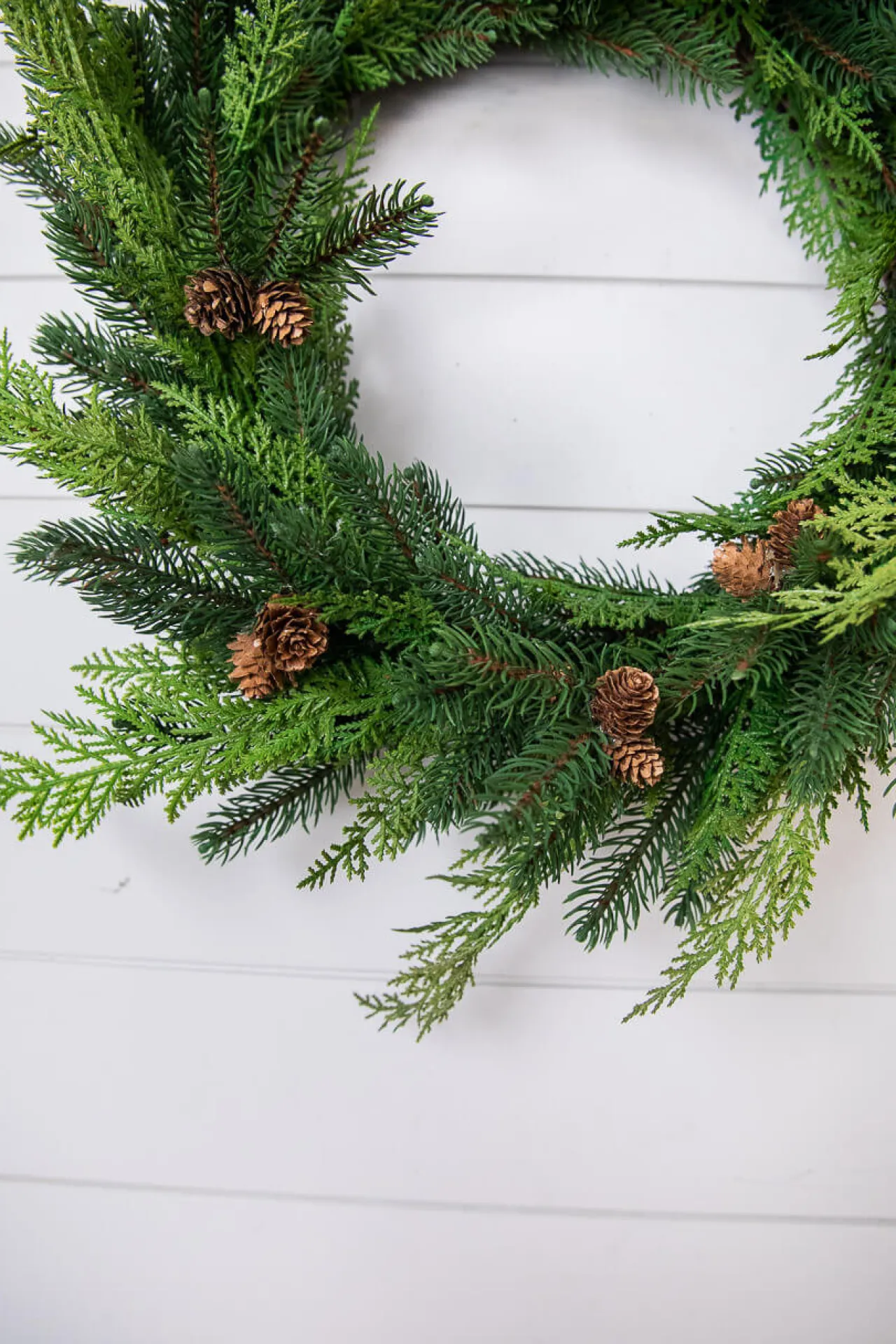 Outlet Decorator's Warehouse 24” Just Cut Woodland Pines Real Touch Wreath
