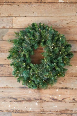 New Decorator's Warehouse 30" LED Belgium Wreath (Warm White)