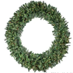 Online Decorator's Warehouse 72" LED Belgium Wreath (Warm White)