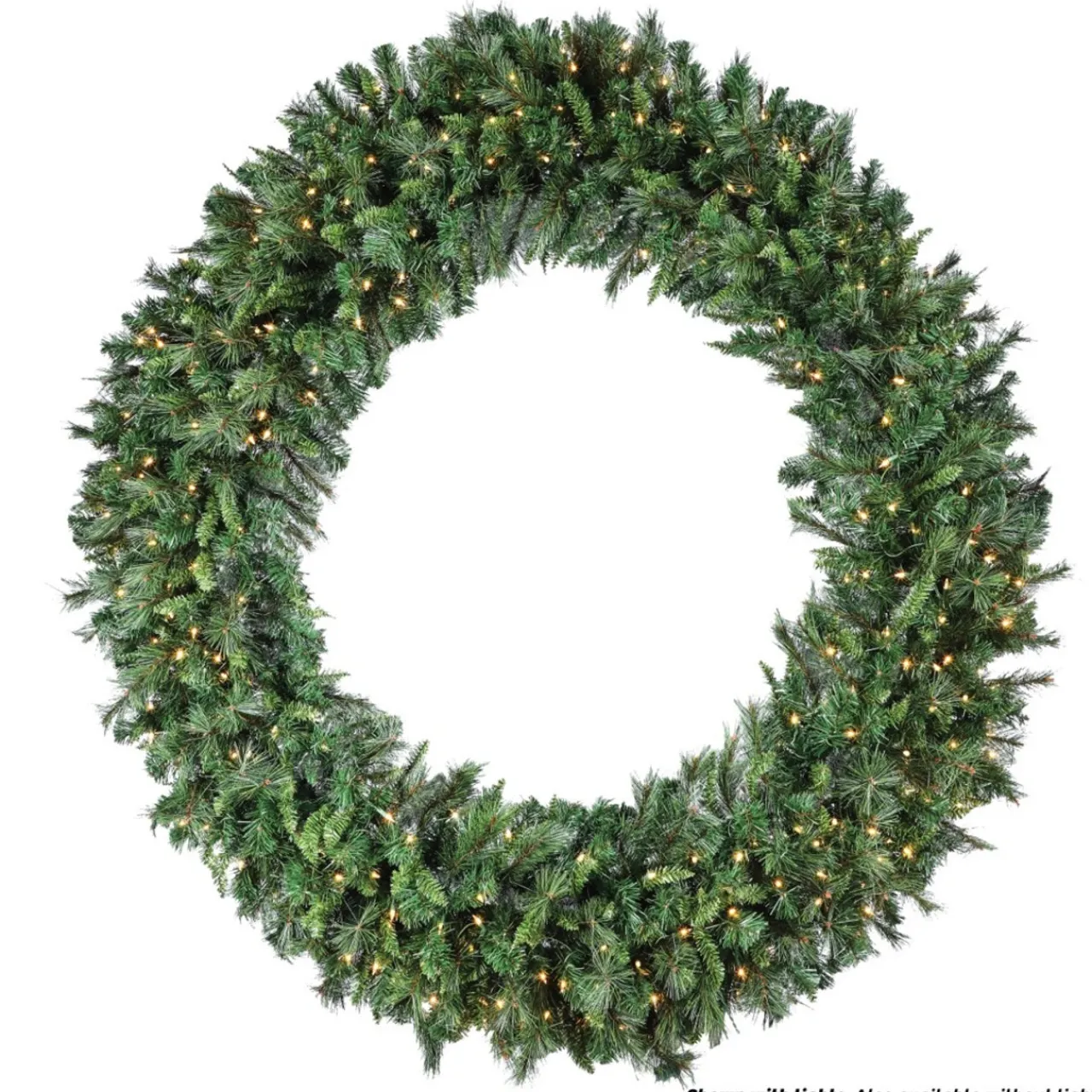 Online Decorator's Warehouse 72" LED Belgium Wreath (Warm White)