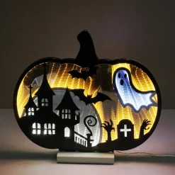 Clearance Decorator's Warehouse 15.75" LED Infinity Light Halloween Décor
