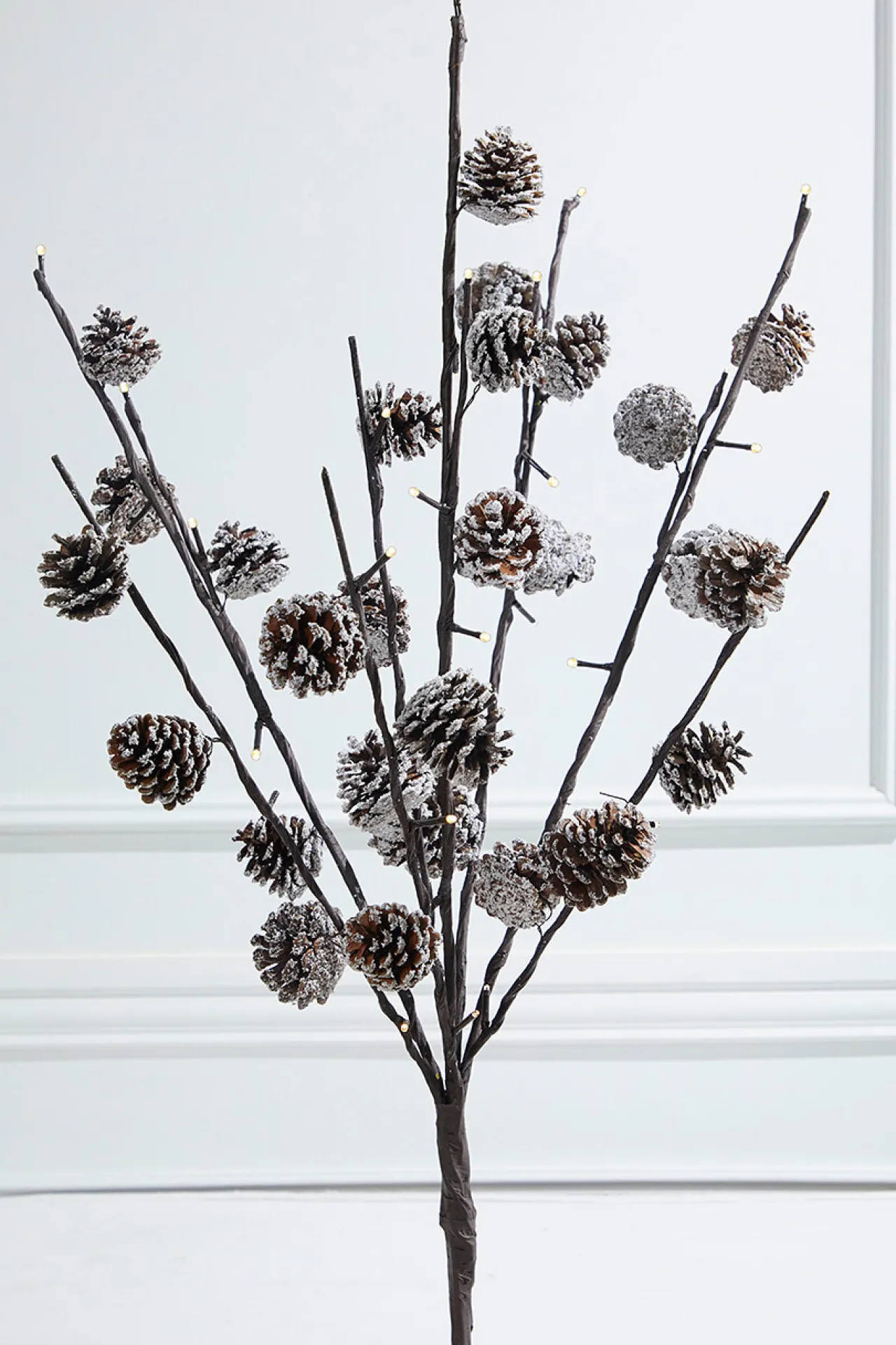 New Decorator's Warehouse 36" LED Pine Cone Branch