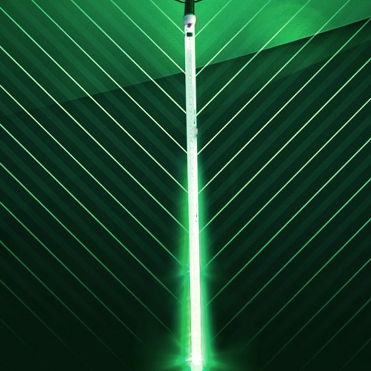 Decorator's Warehouse 36" LED Snowfall Tube - Green