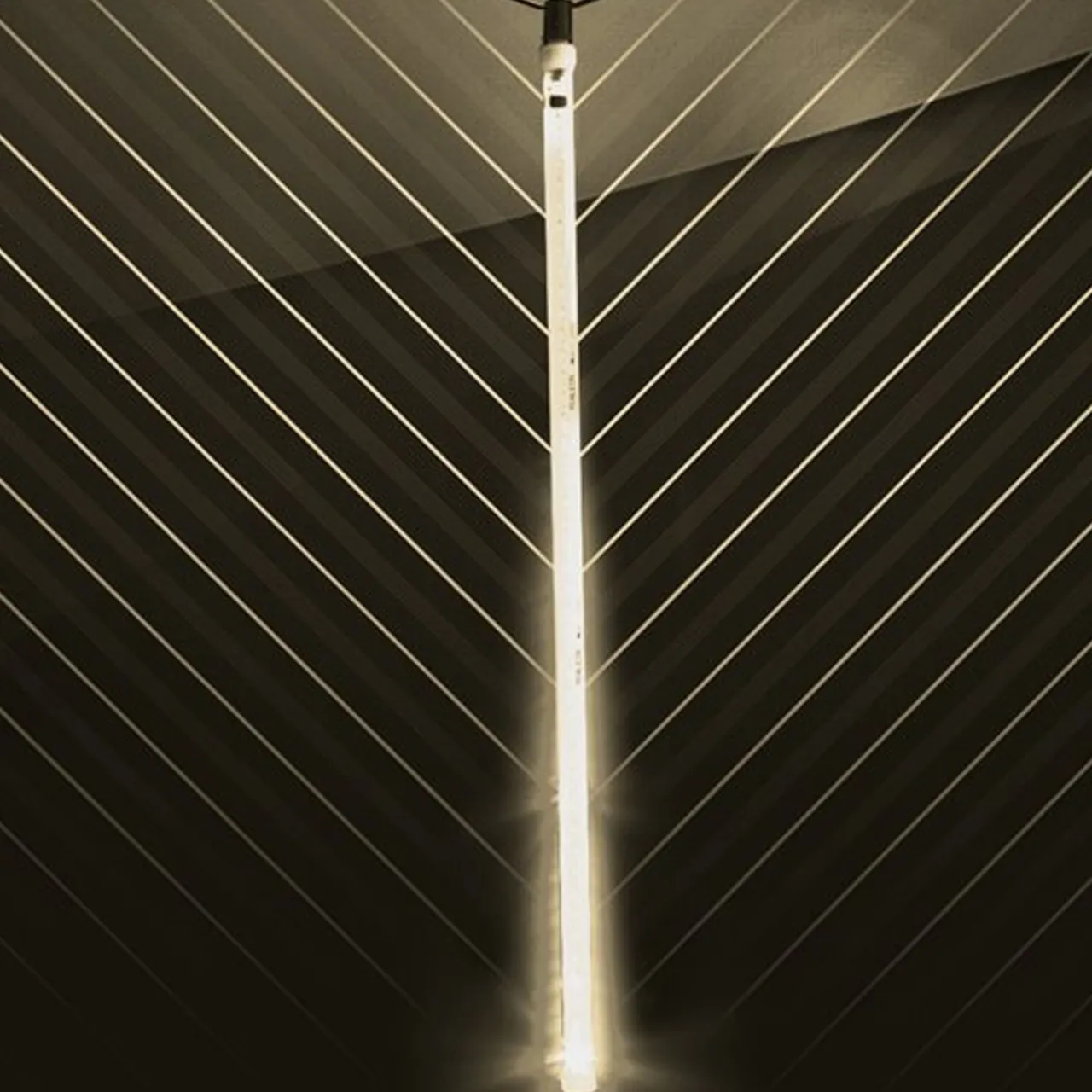 Clearance Decorator's Warehouse 24" LED Snowfall Tube - Warm White
