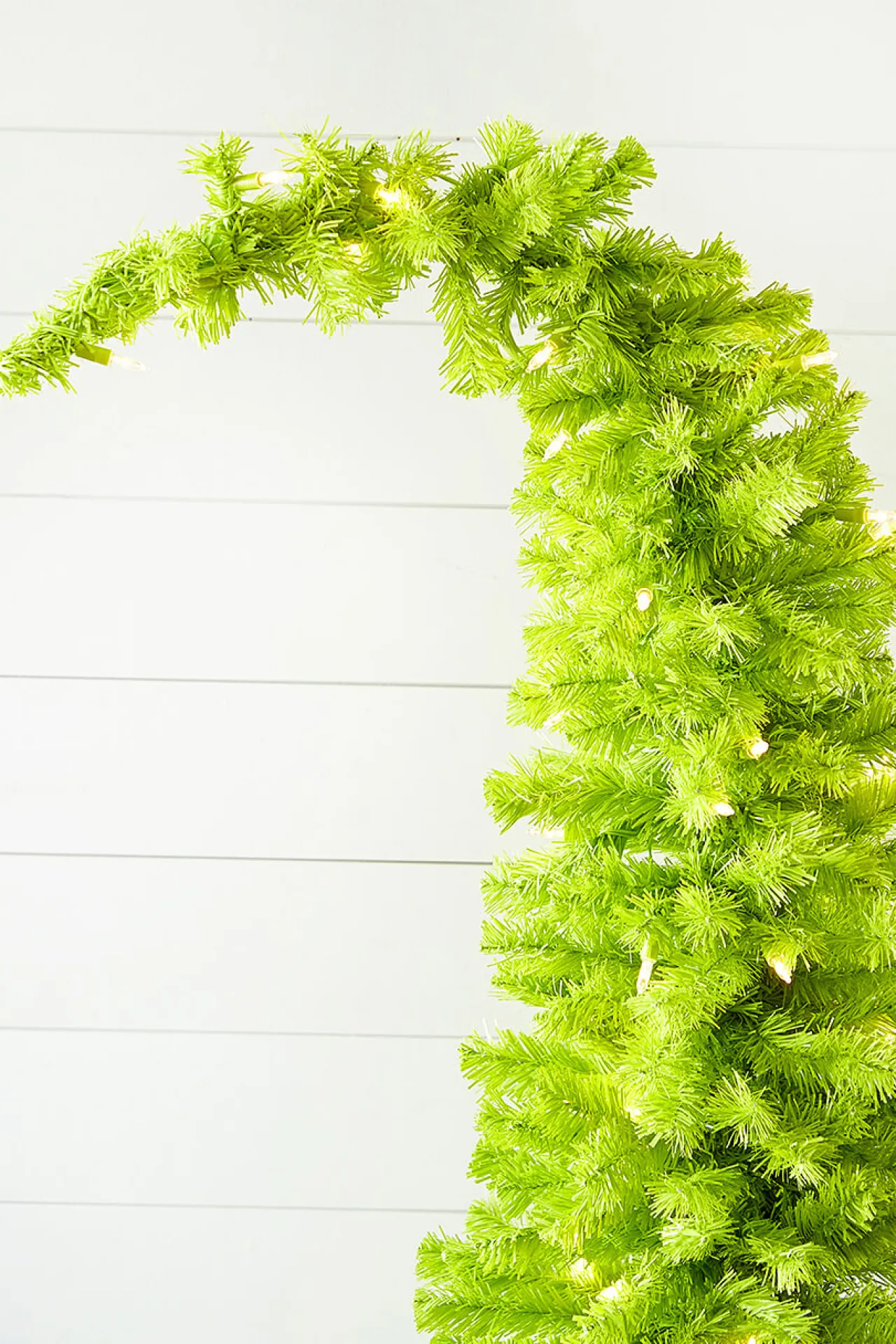 Best Decorator's Warehouse 5' Lime Green Whimsical Tree With LED Lights