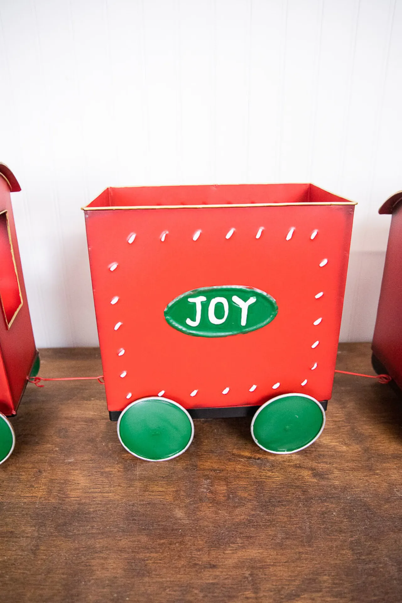 Discount Decorator's Warehouse 53” Metal Holiday Santa Express Train - Set Of 3