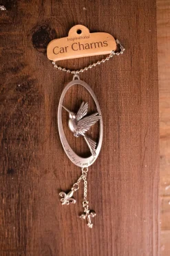 Discount Decorator's Warehouse 4” Metal Inspirational Car Charms