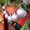 Hot Decorator's Warehouse 42” Metal Silver Rustic Ornament Garland