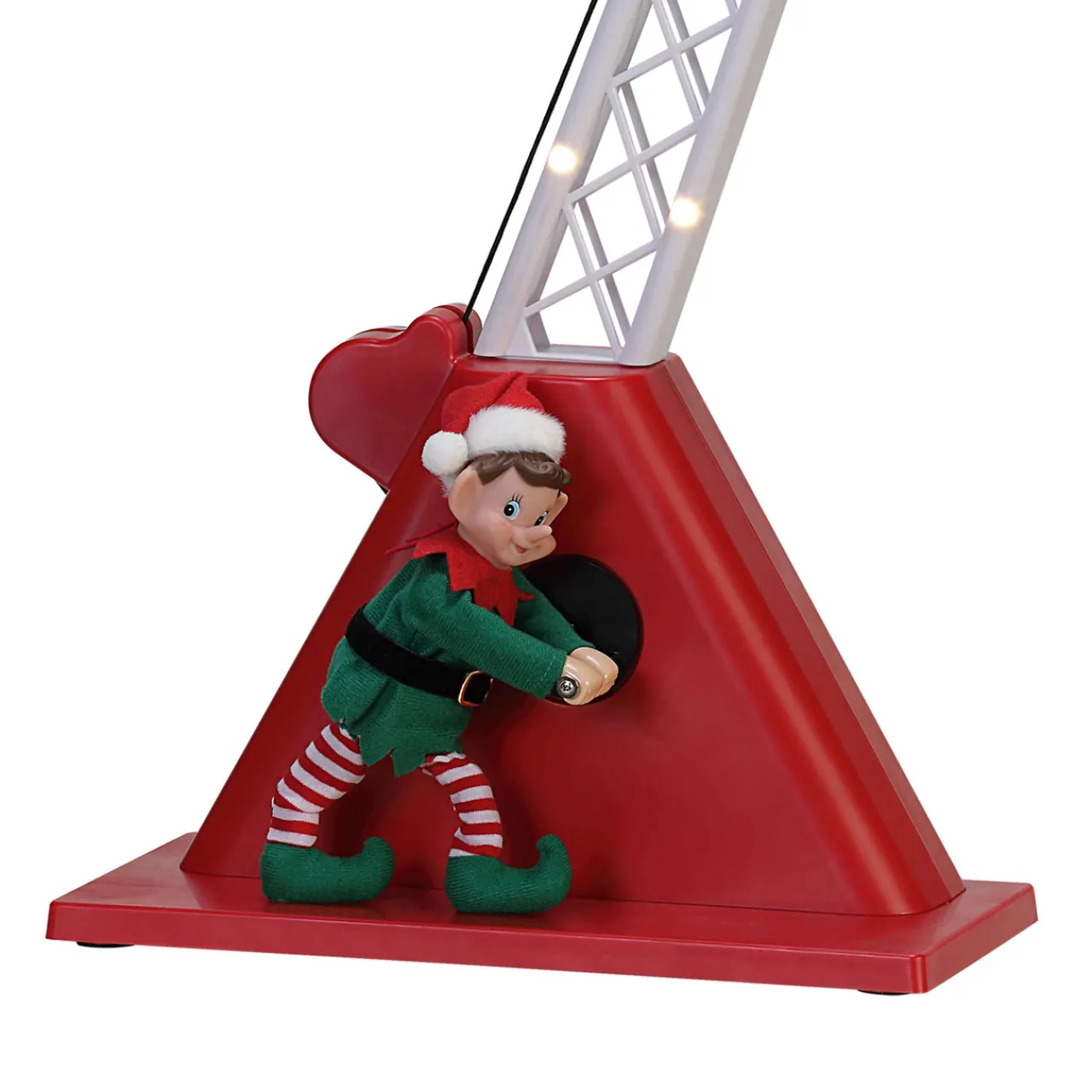 Decorator's Warehouse 43" Mr. Christmas Animated Santa's Crane