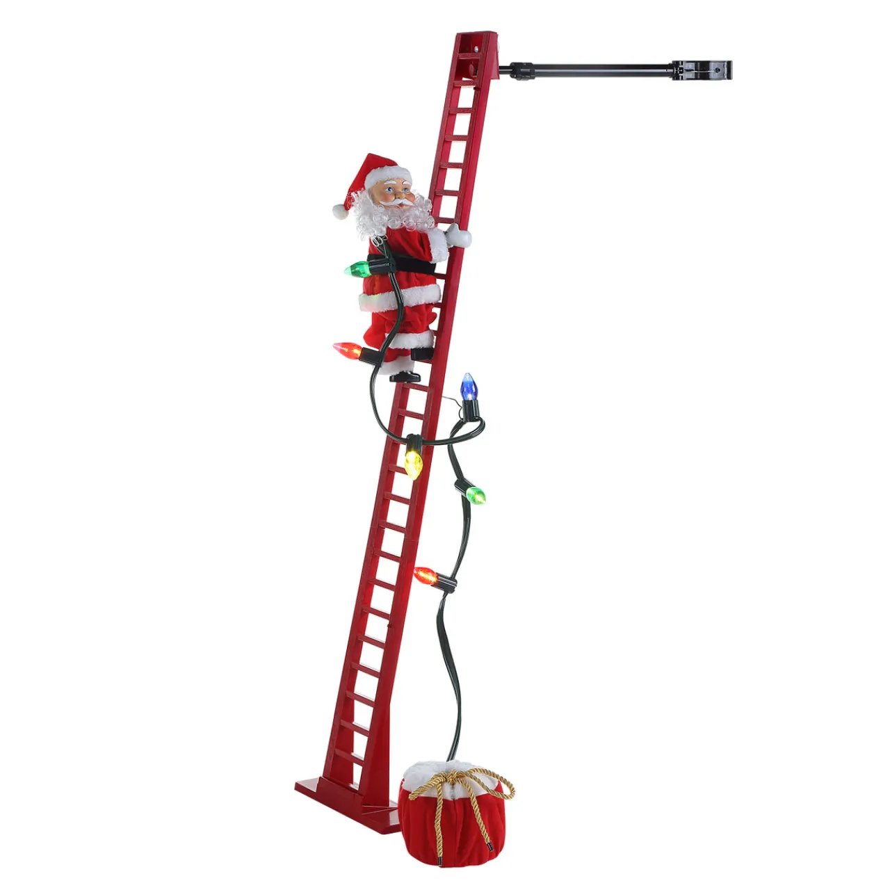 New Decorator's Warehouse 40" Mr. Christmas Super Climbing Santa