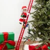 Outlet Decorator's Warehouse 40" Mr. Christmas Super Climbing Santa - African American