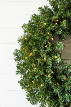 Hot Decorator's Warehouse 36" Norway Pine Wreath 320T/150WW LED WL/UL