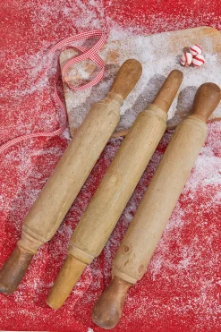 Discount Decorator's Warehouse 18” Park Hill Large Country Wood Rolling Pin