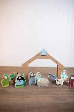 Hot Decorator's Warehouse 12 Piece Children’s Nativity Set