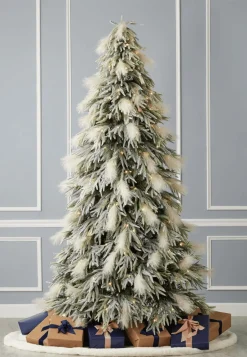 Discount Decorator's Warehouse 10' Pine And Pampas Artificial Christmas Tree With 800 Warm White LED Lights