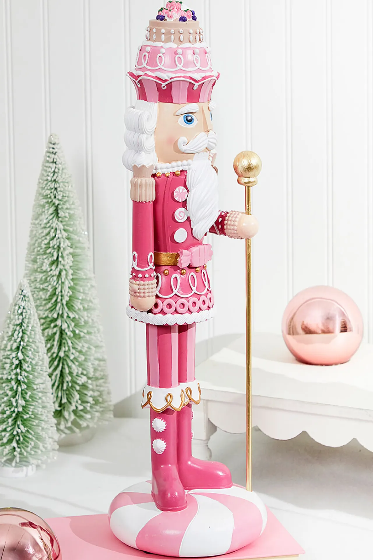 Decorator's Warehouse 21" Pink Sweet Shoppe Nutcracker