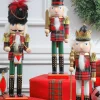 Hot Decorator's Warehouse 15” Plaid Christmas Nutcracker