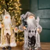 Discount Decorator's Warehouse 18” Polyester Holiday Santa
