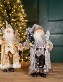 Discount Decorator's Warehouse 18” Polyester Holiday Santa