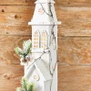 Discount Decorator's Warehouse 21" Pre-Lit Wooden Church