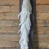 Discount Decorator's Warehouse 48” Real Touch Flocked White Norfolk Garland