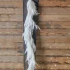 Clearance Decorator's Warehouse 120” Real Touch Flocked White Norfolk Pine Garland