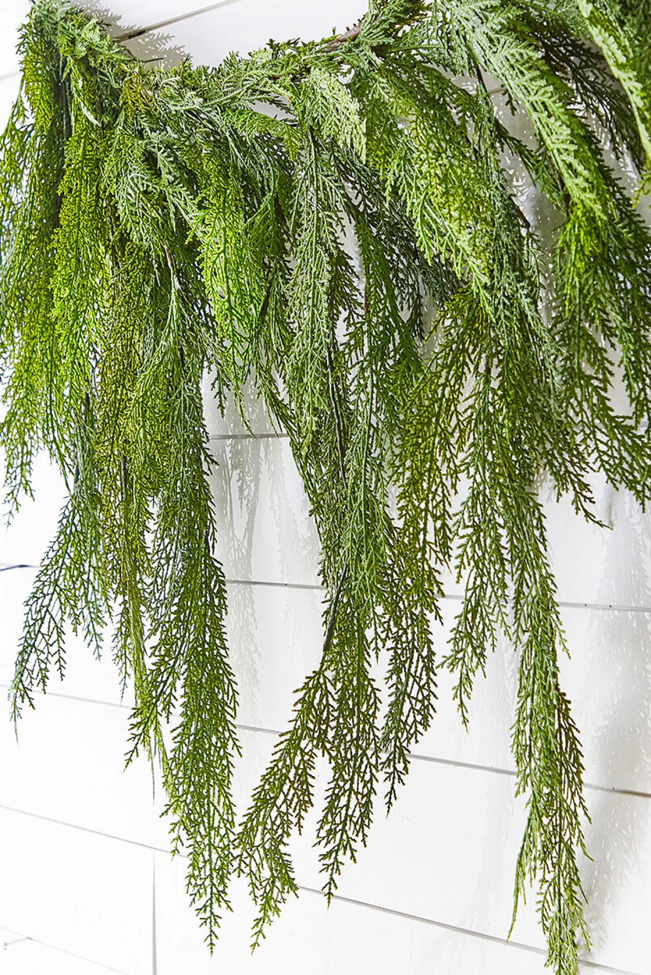 Clearance Decorator's Warehouse 48" Real Touch Lebanon Cedar Dripping Garland