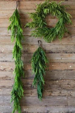 Online Decorator's Warehouse 72” Real Touch Norfolk Pine Garland