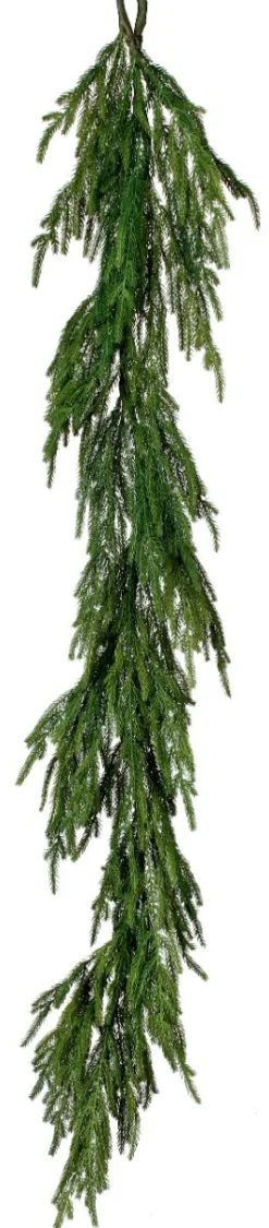 Online Decorator's Warehouse 72” Real Touch Norfolk Pine Garland