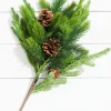 Discount Decorator's Warehouse 24” Real Touch Norfolk Spruce Juniper Spray