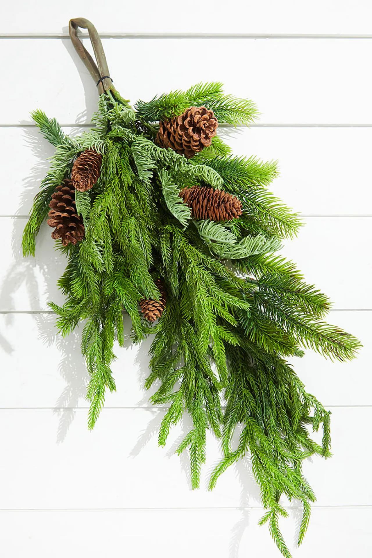 Discount Decorator's Warehouse 27” Real Touch Norfolk Spruce Juniper Teardrop